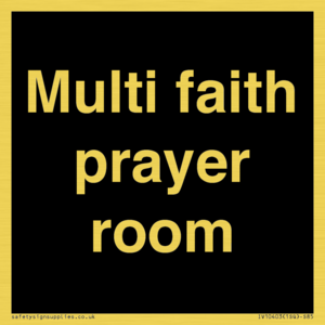 Multi faith prayer room